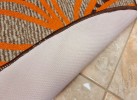 Мокетен килим ERIKA 8013 beige/orange елипса